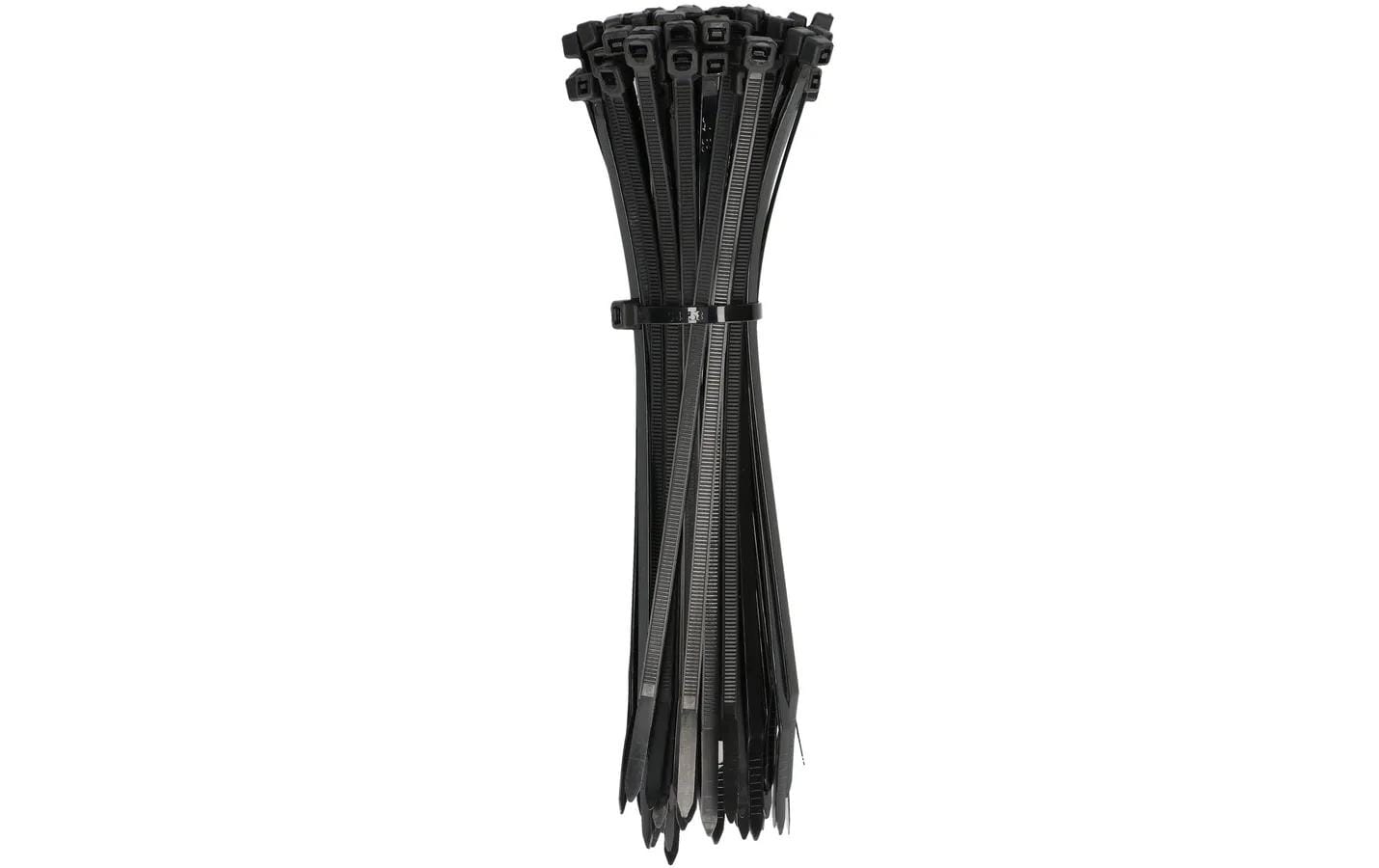 Max Hauri AG Max Hauri Kabelbinder, 200×4,5 mm, 100er-Pack – Schwarz