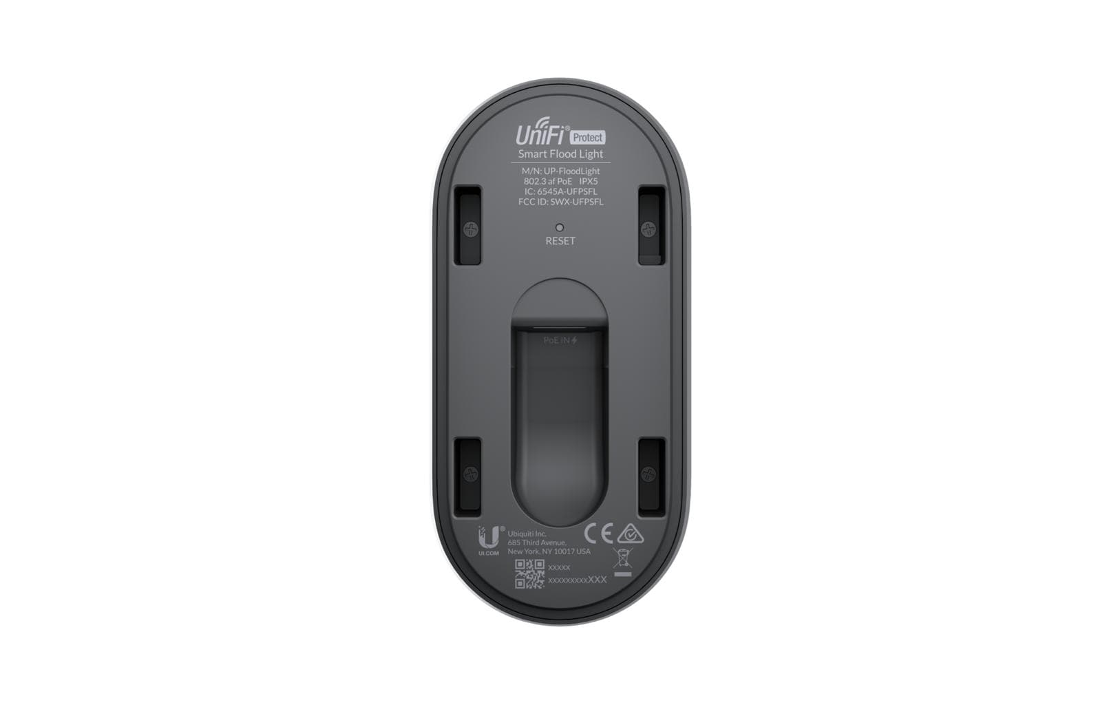 Ubiquiti Aussenwandleuchte – 6,5×13,5 cm, 550 lm, IPX5, mit Bewegungsmelder, Schwarz, Metall, Kunststoff