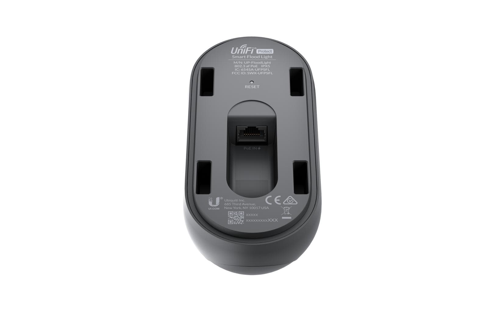 Ubiquiti Aussenwandleuchte – 6,5×13,5 cm, 550 lm, IPX5, mit Bewegungsmelder, Schwarz, Metall, Kunststoff