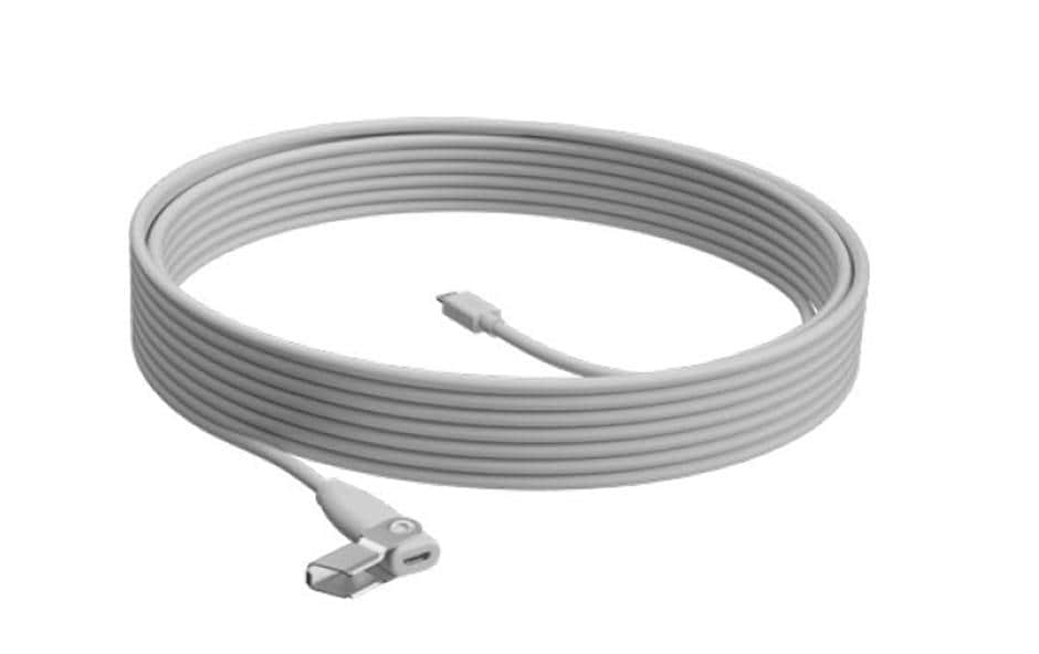 Logitech 10 m Verlängerungskabel – Kabel/Verlängerung, für Rally Mic Pod & Mic Pod Hub