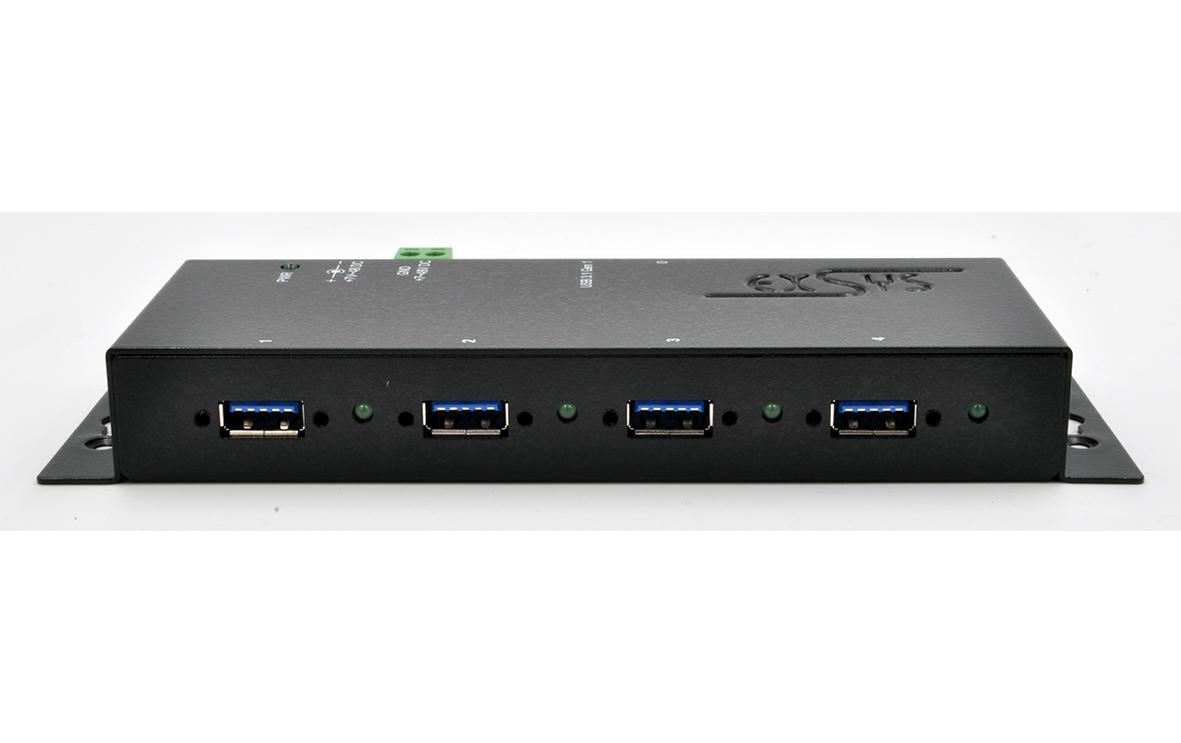EXSYS EX-1183HMVS-2 USB-Hub – USB 3.0, 4× USB-A