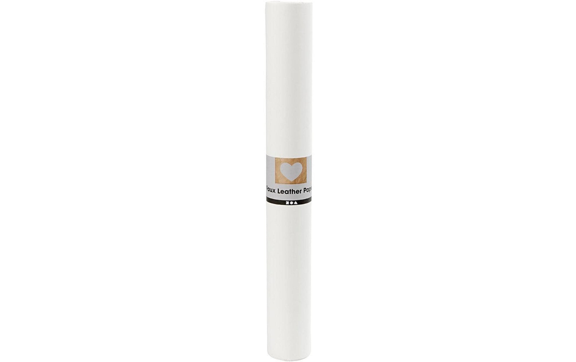 Creativ Company Lederpapier, Zellulose, Latex, Weiss, 50 × 100 cm, 350 g/m², 1 Stk., Uni