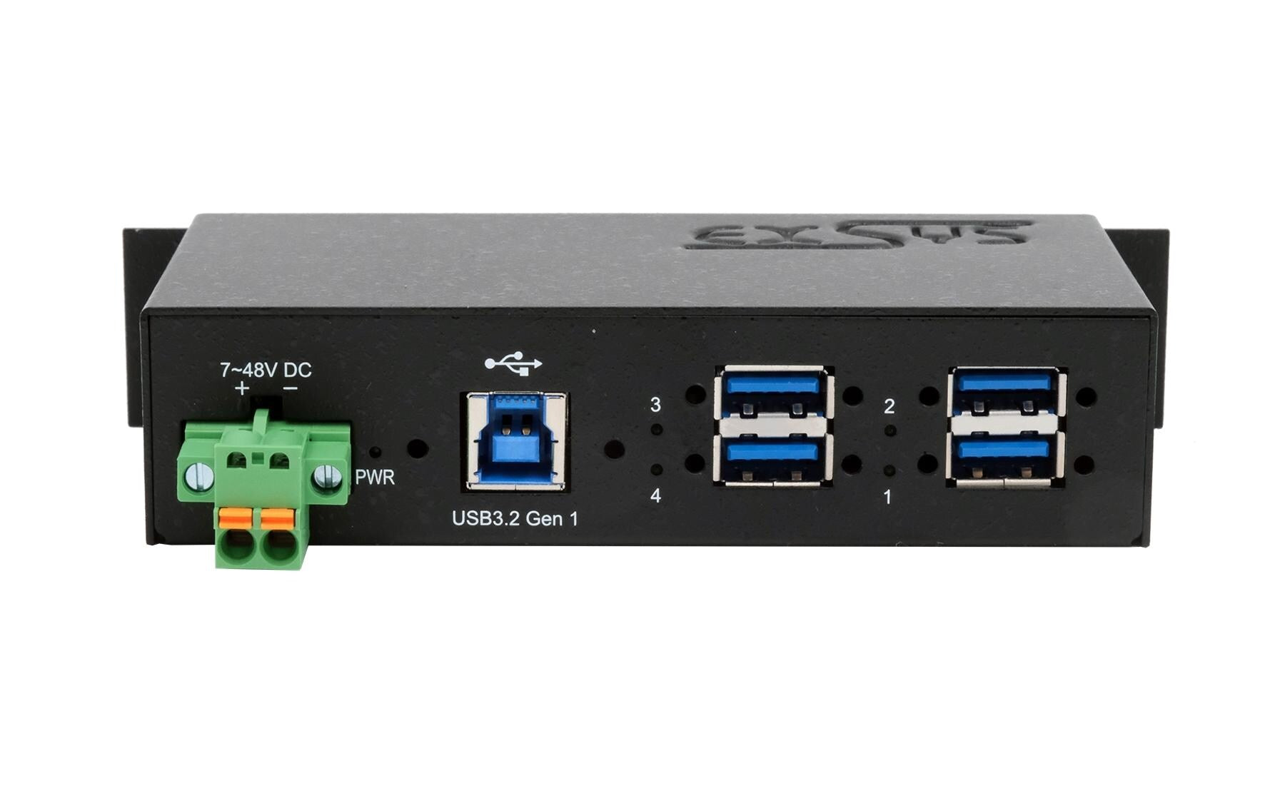 EXSYS EX-1185HMVS-2 USB-Hub – USB-B, 4× USB-A