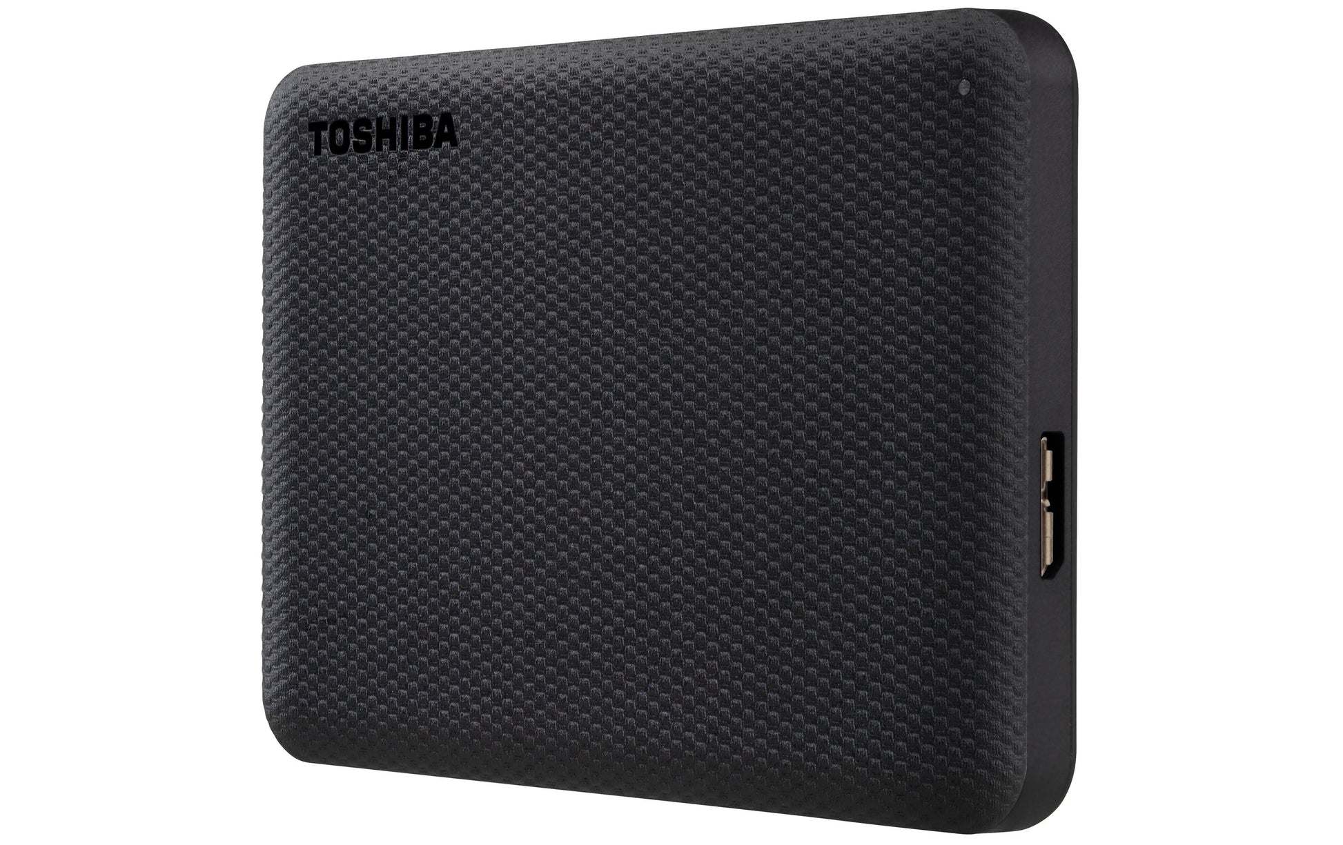 Toshiba Canvio Advance 4 TB – für 2,5" HDD, USB 3,2 Gen 1 (Type-A), Schwarz