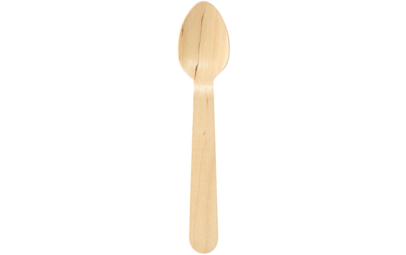 BioPak Holz-Kaffeelöffel, 11 cm – 100 Stk.