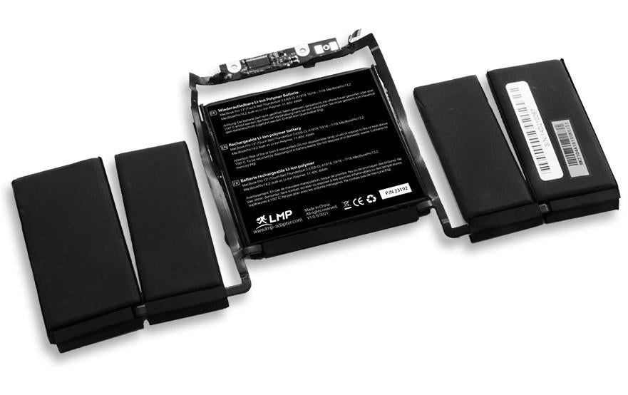LMP Notebook-Akku – für MacBook Pro 13" (2016–2017) – 49 Wh, 11,4 V – Schwarz