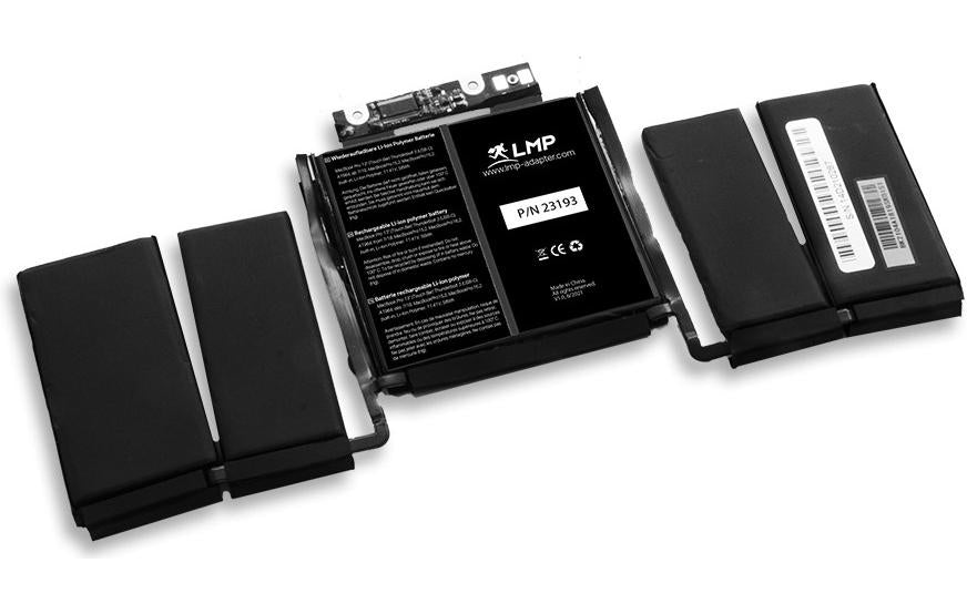 LMP Notebook-Akku – für MacBook Pro 13" (2018–2020) – 58 Wh, 11,41 V – Schwarz
