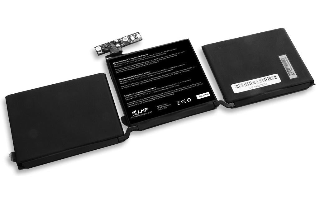 LMP Notebook-Akku – für MacBook Pro 13" (2016–2020, M1) – 54,5 Wh, 11,4 V – Schwarz