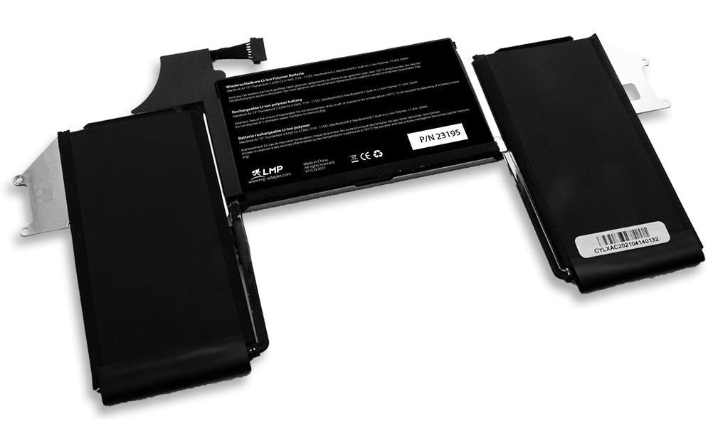 LMP Notebook-Akku – für MacBook Air 13" (2018/2019/2020) – 50 Wh, 11,4 V – Schwarz