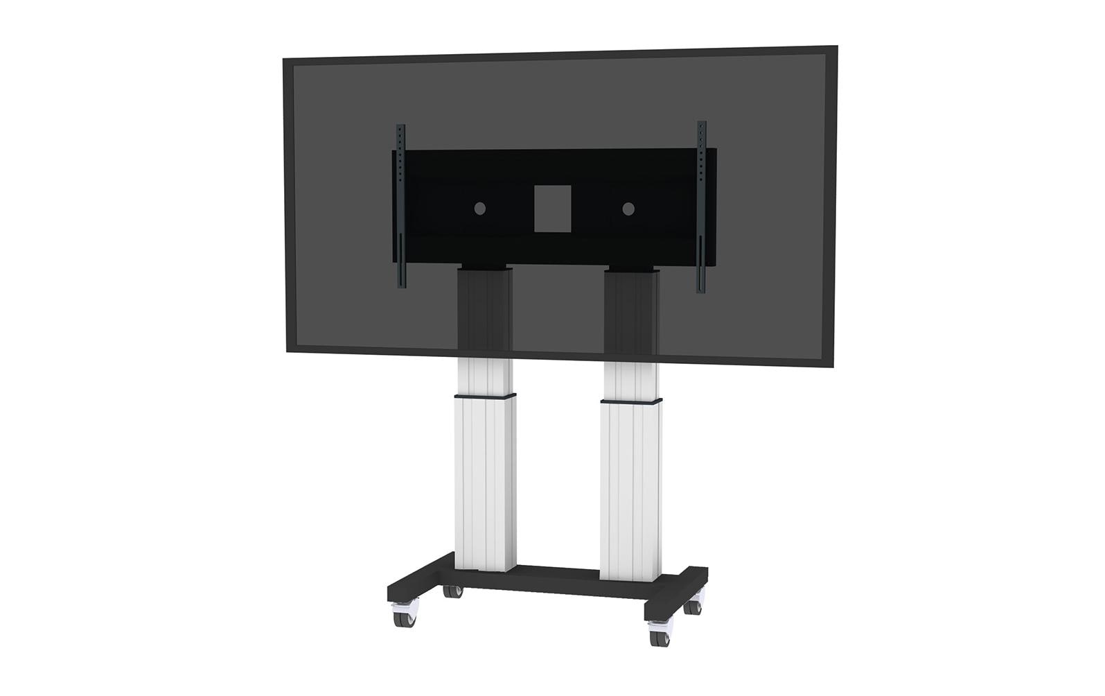 Neomounts Motorisierter Trolley für 70–120" Displays, VESA 300×200–1200×600, Silber