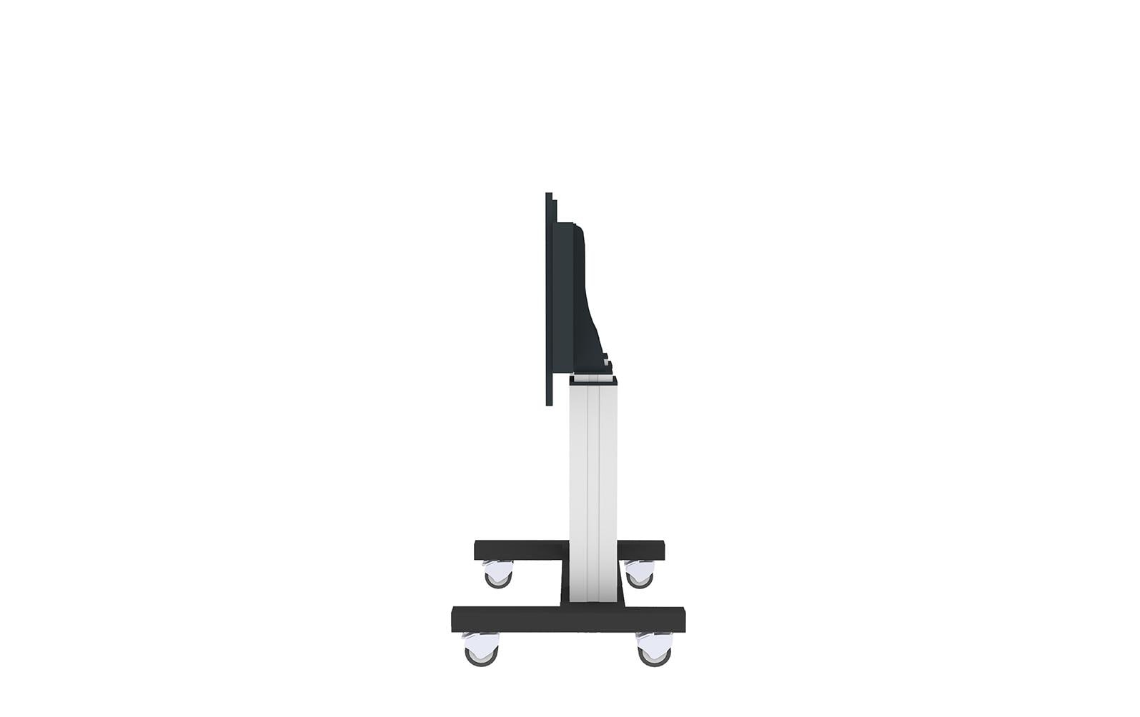 Neomounts Motorisierter Trolley für 70–120" Displays, VESA 300×200–1200×600, Silber