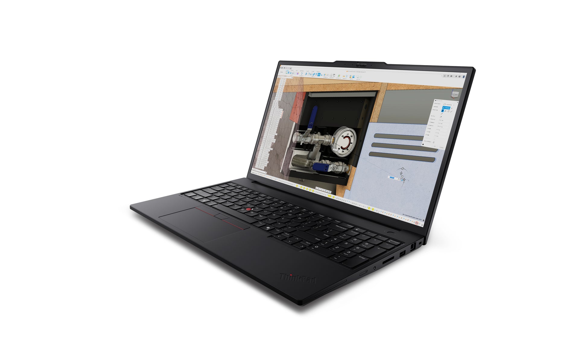 Lenovo ThinkPad P16v Gen 3 Notebook – 16", Intel Core Ultra 7, 32 GB, 1 TB, NVIDIA RTX PRO 1000, schwarz