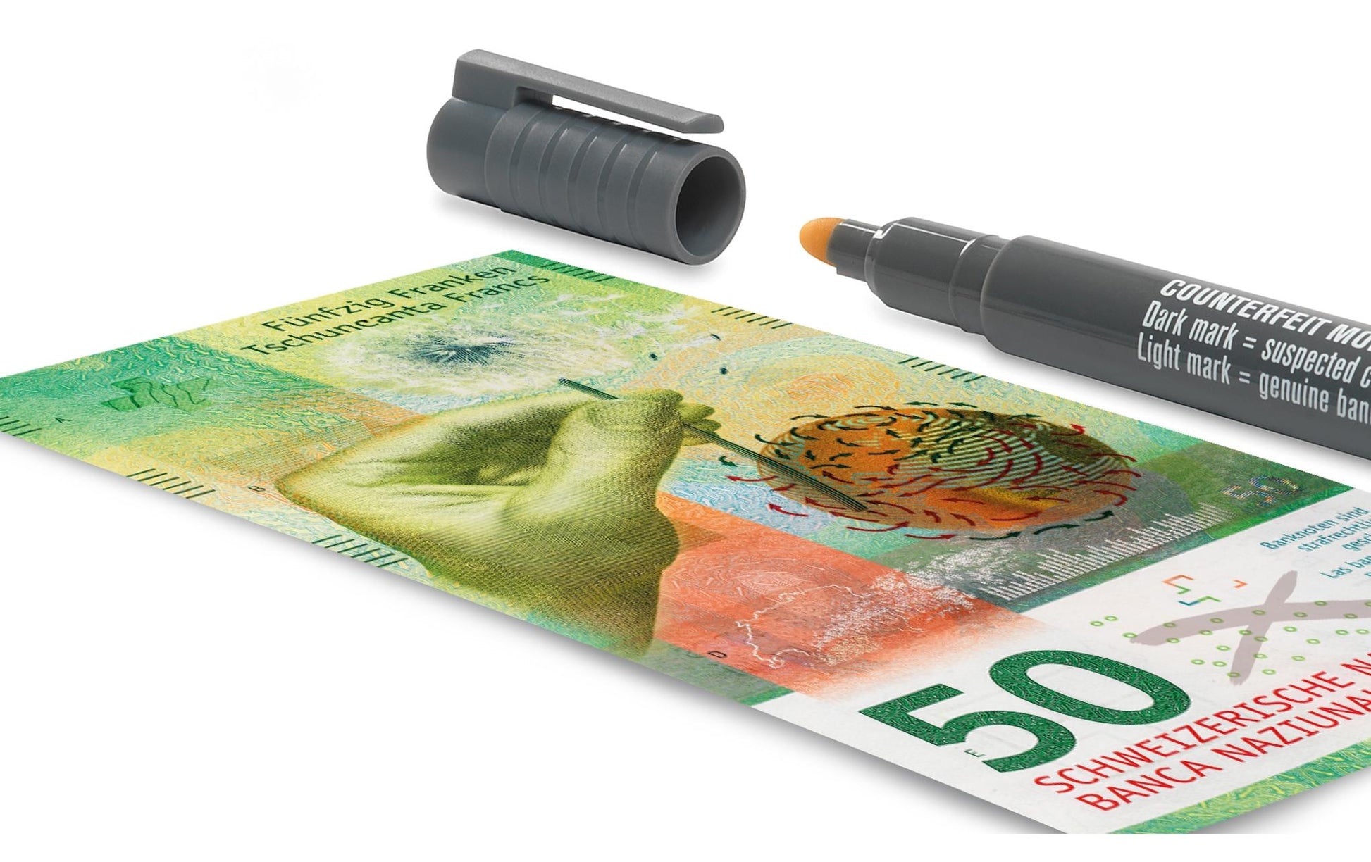 Safescan Geldscheinprüfstift, Schwarz
