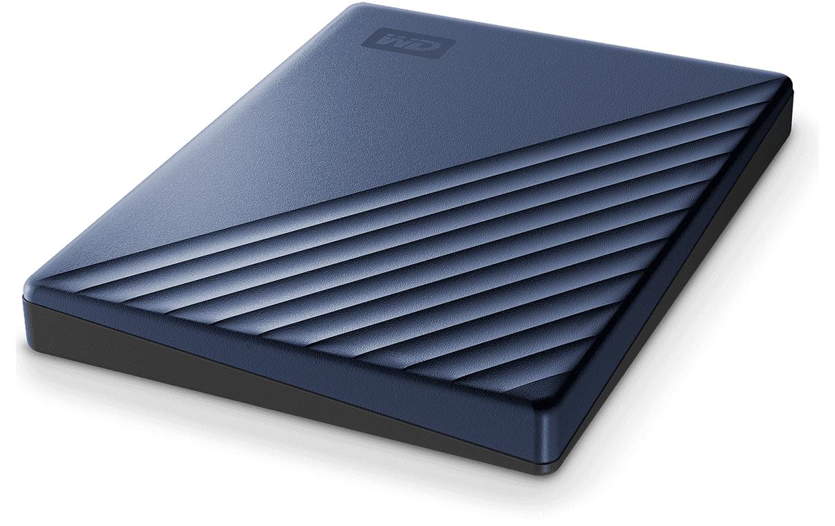 Western Digital My Passport Ultra Speichergerät – 6 TB, USB 3.2 Gen 1, USB-C, Blau