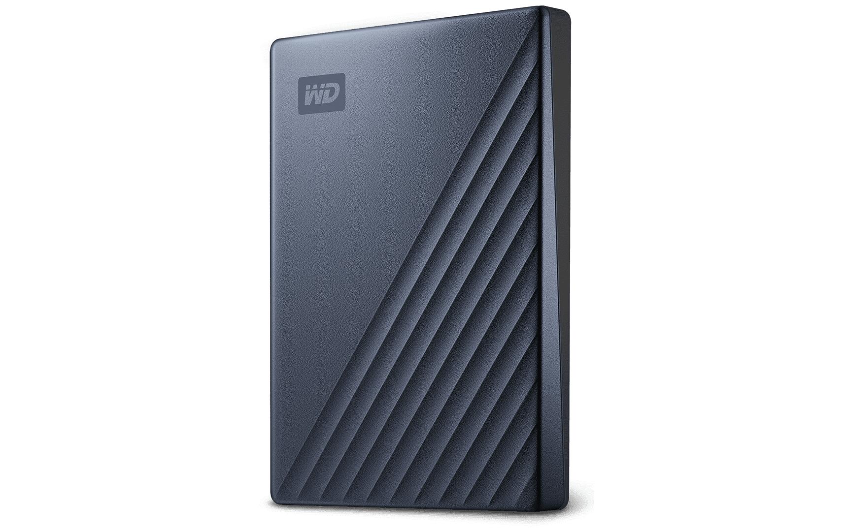 Western Digital My Passport Ultra Speichergerät – 6 TB, USB 3.2 Gen 1, USB-C, Blau