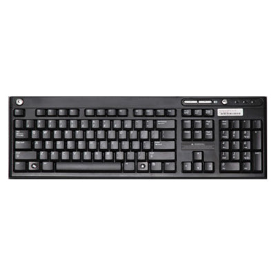 HP Tastatur – kabelgebunden, USB – QWERTY (Nordic) – schwarz