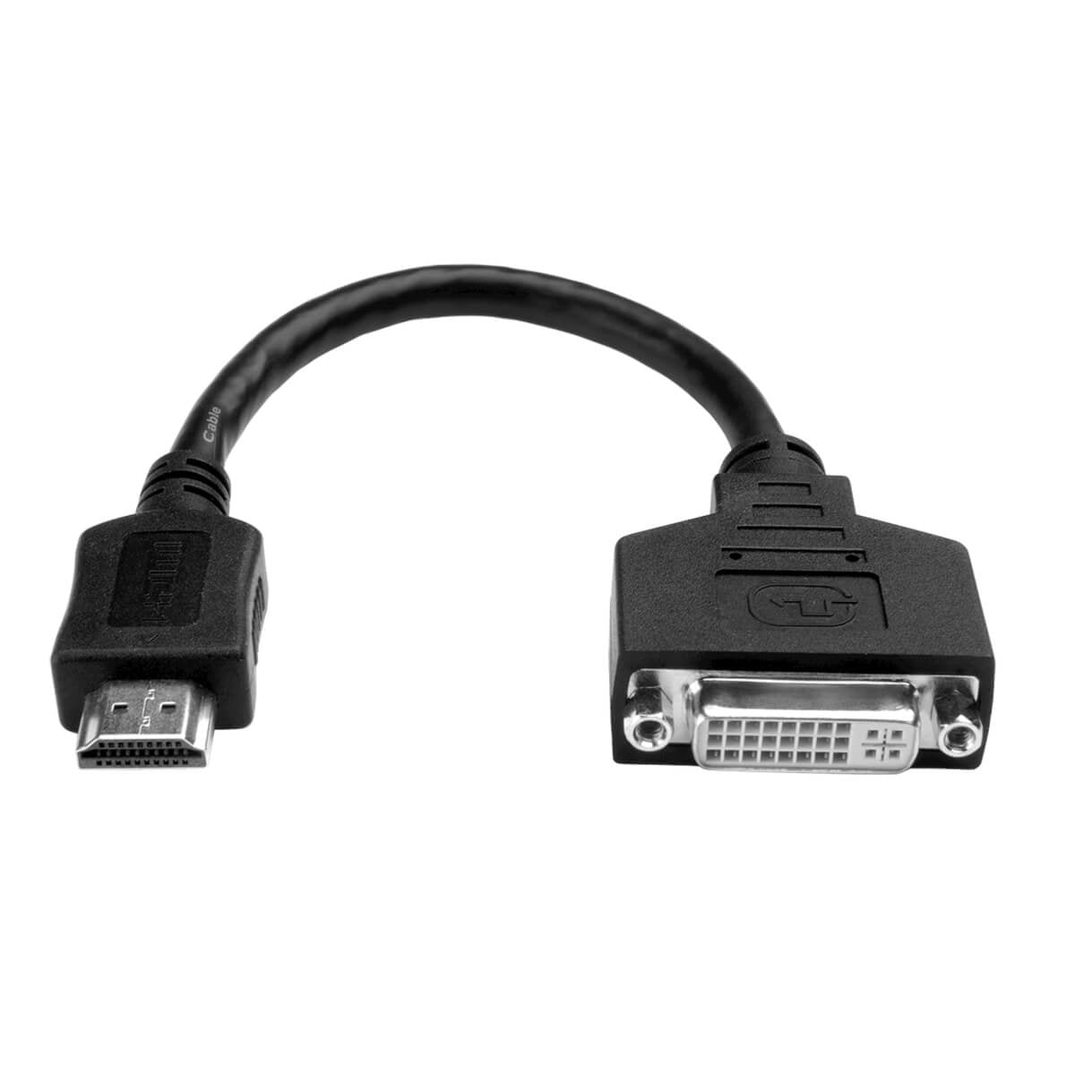 Tripp Lite P132-08N Adapter HDMI zu DVI-D – 0,2 m, Schwarz