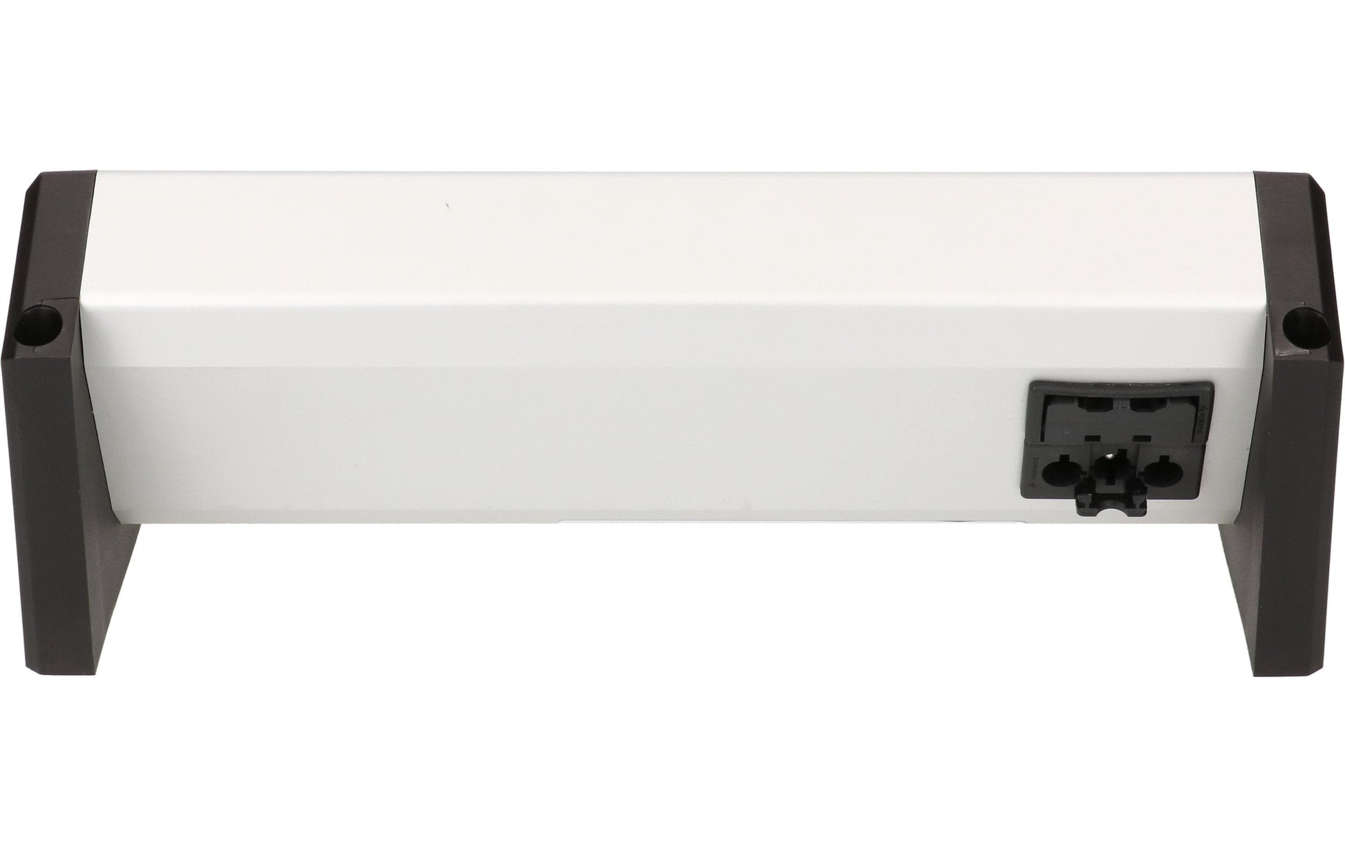 Bachmann DESK 1 Tischsteckdosenleiste, 2×T13, 2×USB, ohne Schalter, Aluminiumgehäuse – schwarz