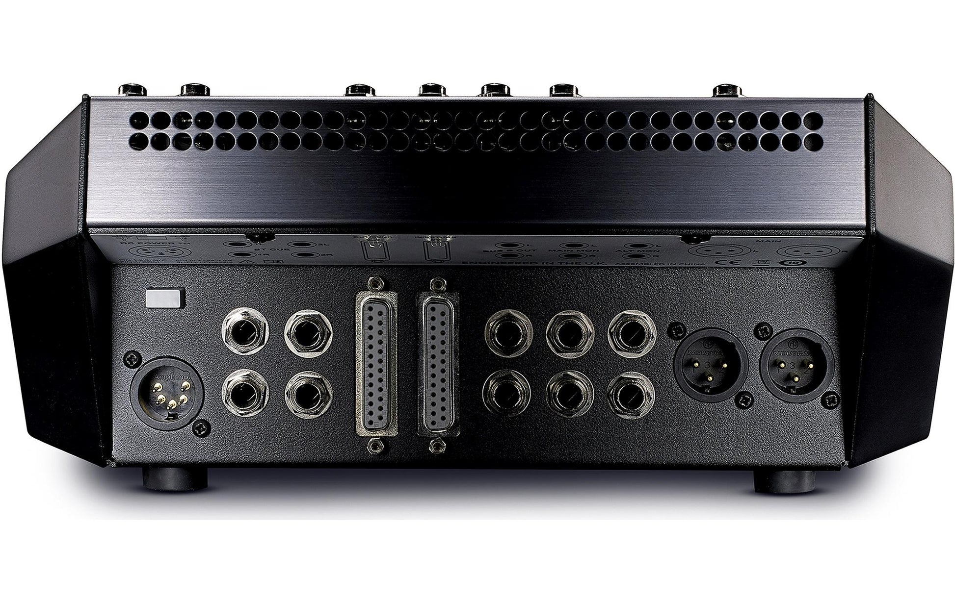 Solid State Logic SiX – 6-Kanal Mixer, Powermixer, 3 Auxwege, Schwarz