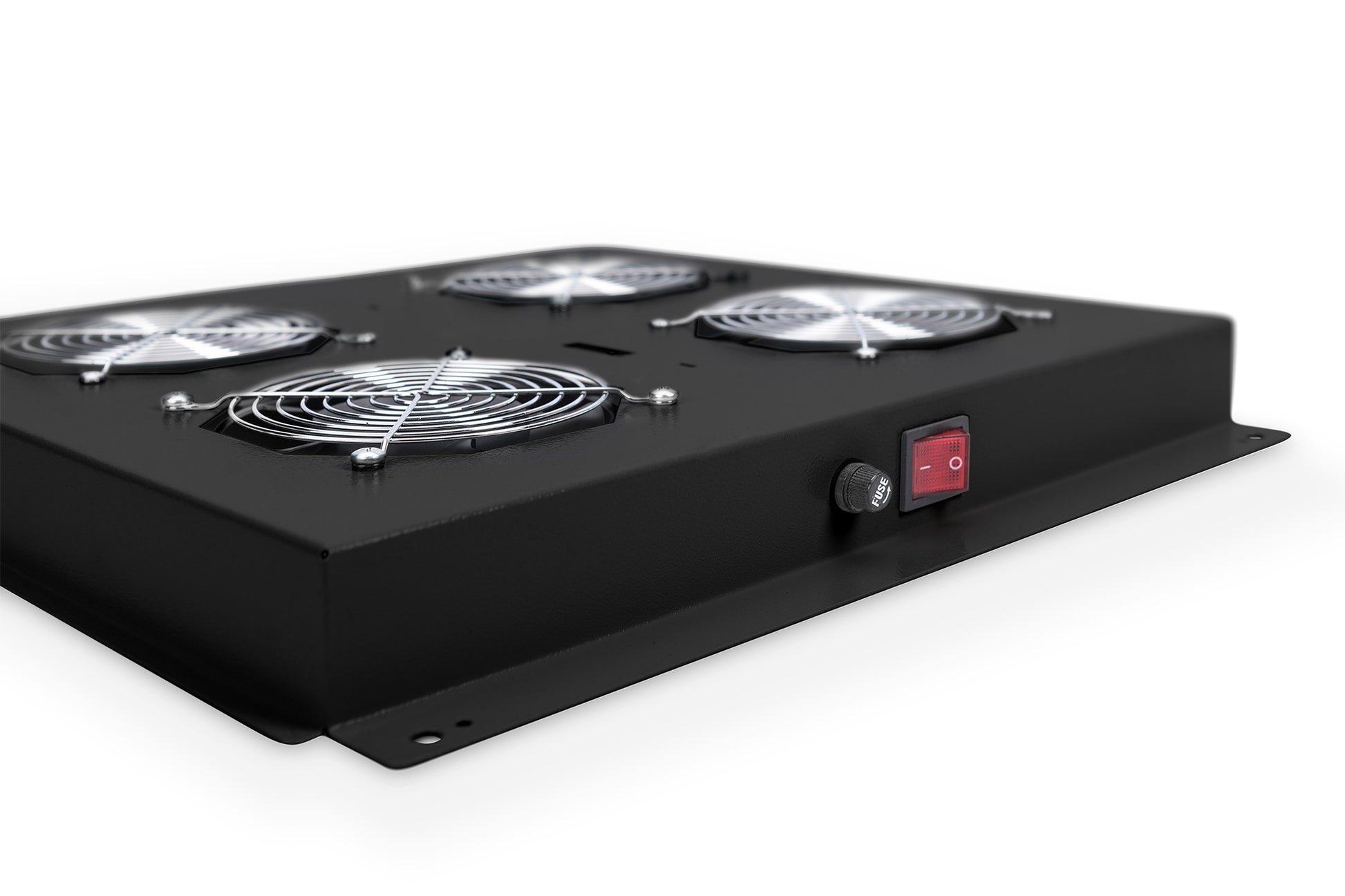 Digitus Lüftereinheit – 4 Lüfter, Schwarz, für Varioflex-N, Unique Network, Dynamic Basic