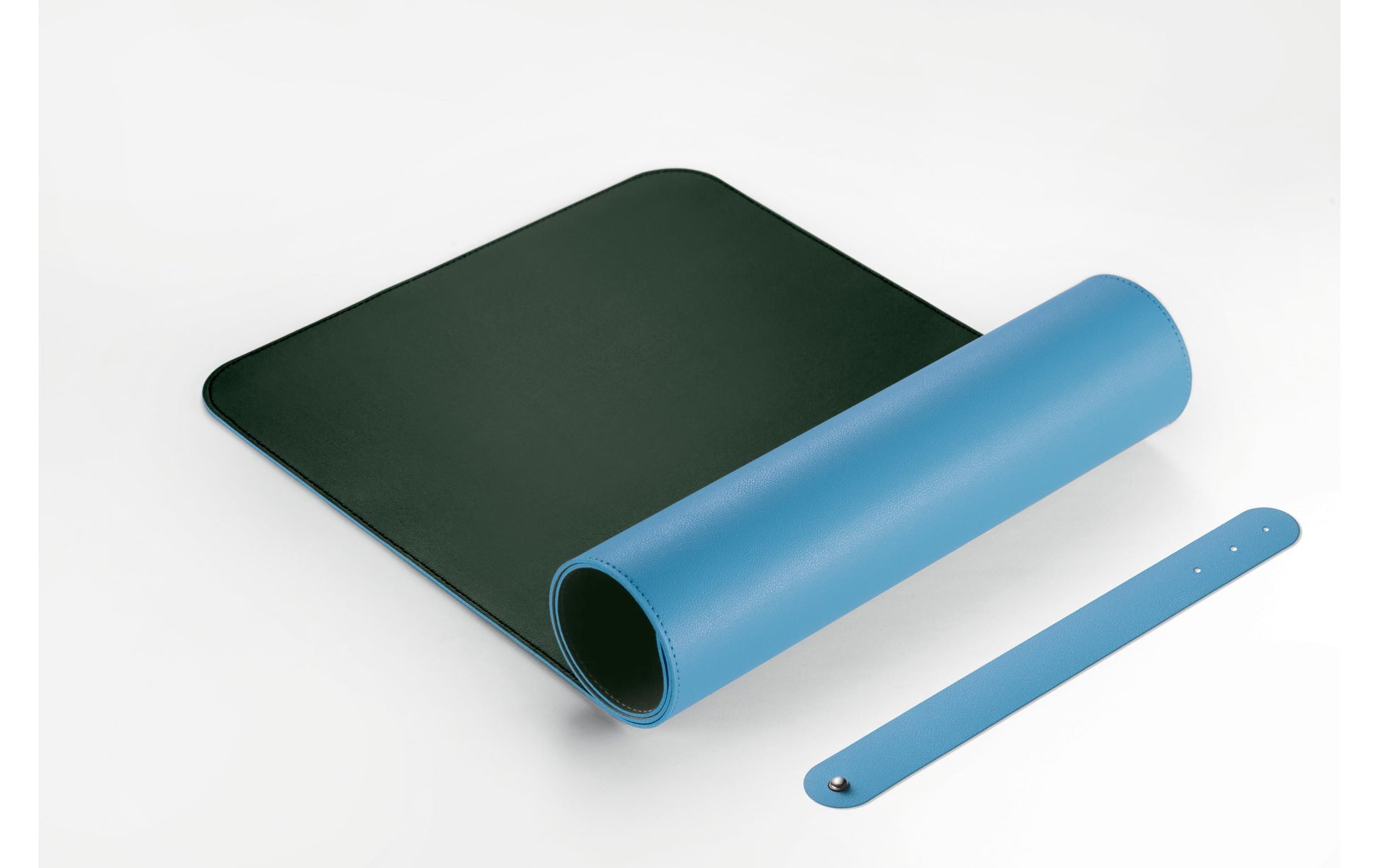 Sigel Schreibunterlage Write and Roll – blau/grün – 800 × 300 mm – Kunstleder, rutschfest
