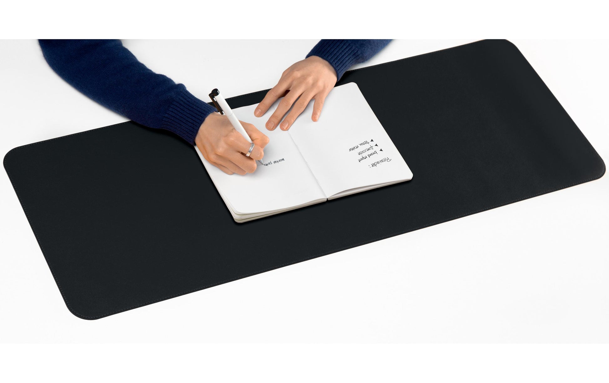 Sigel Schreibunterlage Write and Roll – 800 × 300 mm – Kunstleder, rutschfest