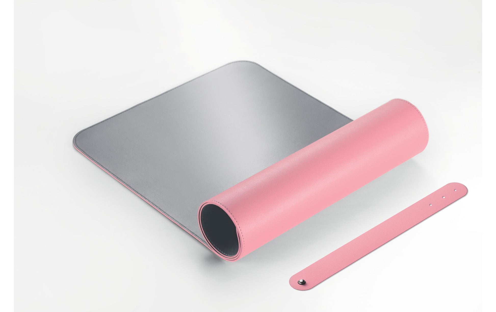 Sigel Schreibunterlage write and roll – rosa/silber – 800 × 300 mm – Kunststoff, rutschfest
