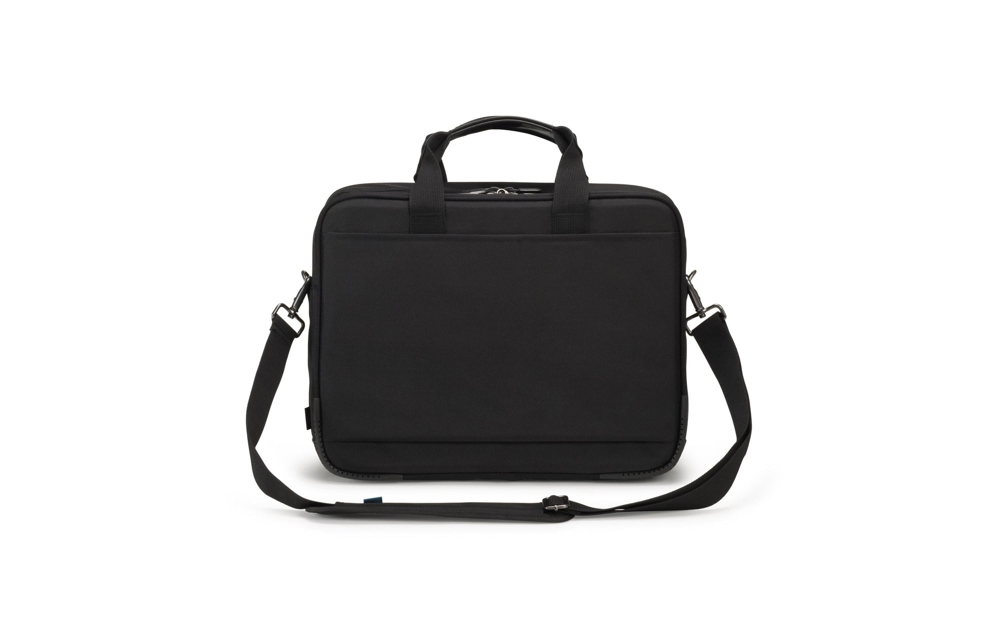 DICOTA Notebook-Tasche bis 14,1" – aus recyceltem PET, mit Schultergurt – Schwarz