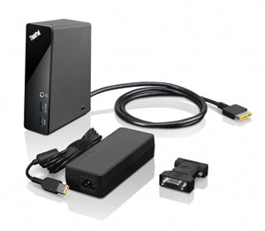 Lenovo ThinkPad OneLink Pro DK Dockingstation – 1× DP, 1× DVI, 6× USB-A, für ThinkPad X1 Carbon (2. Generation)
