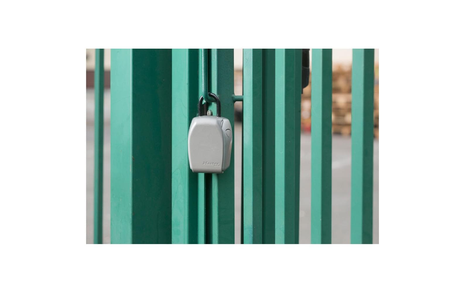 Master Lock 5414EURD – Schlüsseldepot, Zahlenschloss, Kunststoff, Grau