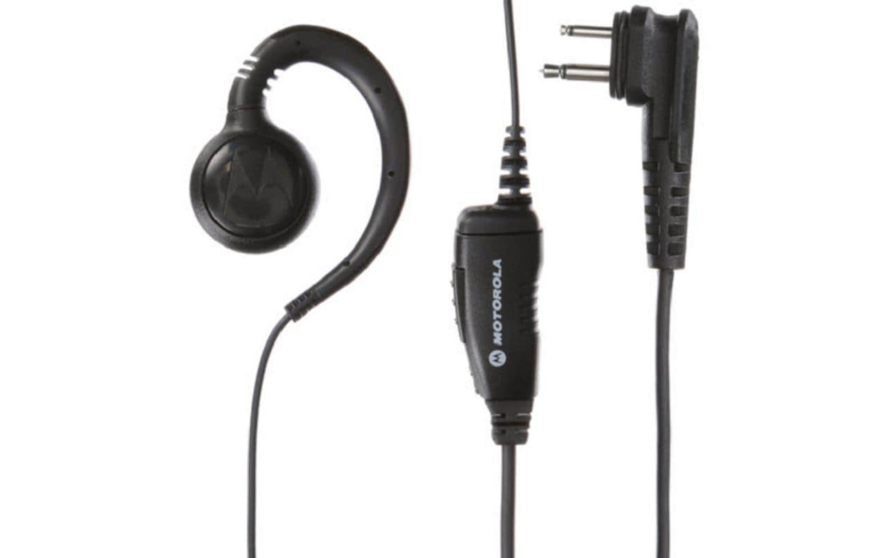 Motorola HKLN4604 – Schwenkbarer Hörer (Headset), In-Line PTT