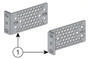 Cisco ACC-KIT-T1 – Montageschelle, 19" (48,3 cm), 2 Stück