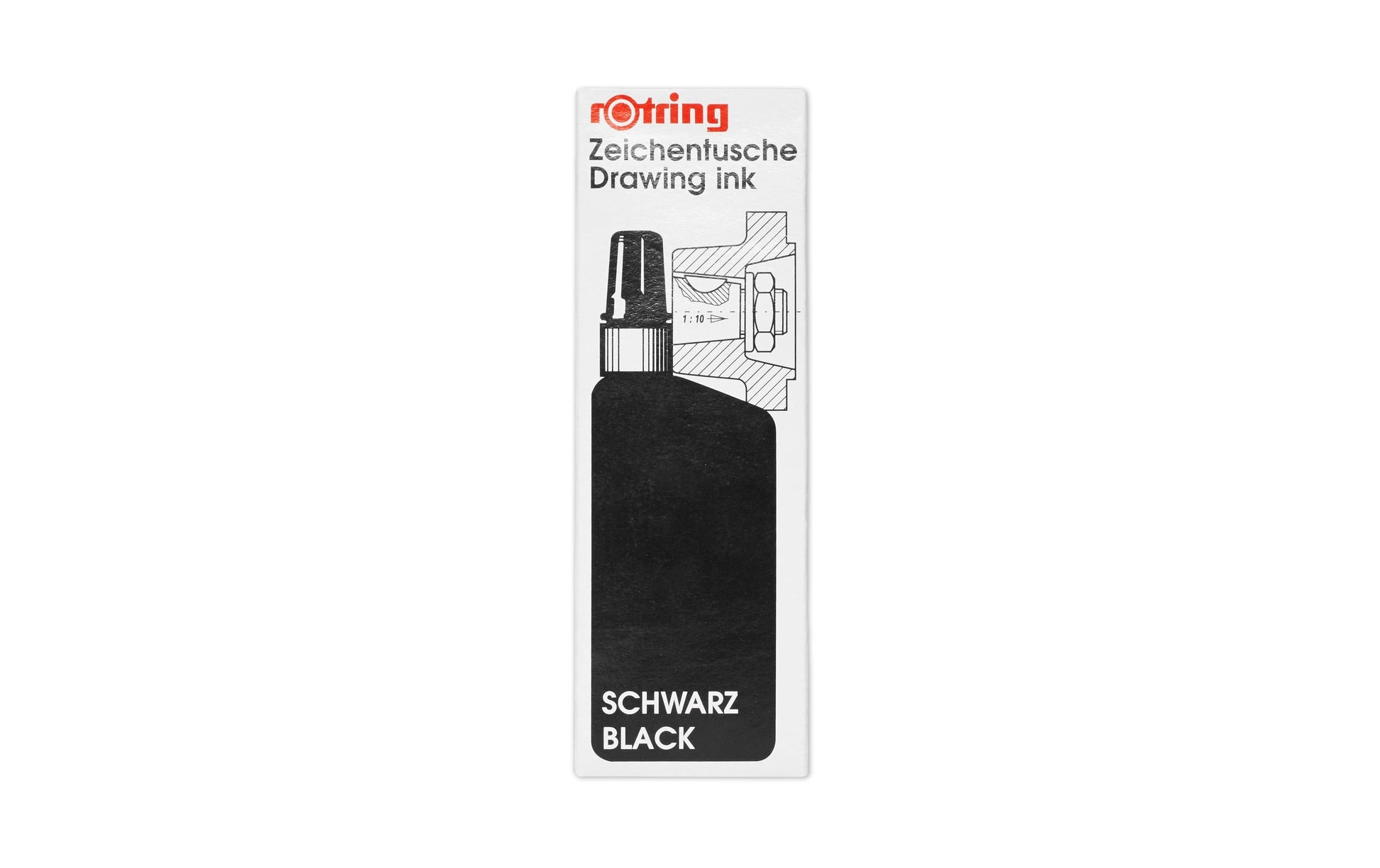 Rotring Zeichentusche für Isograph, Micronorm M, Rotring Tuschefüller + 2 weitere – 23 ml