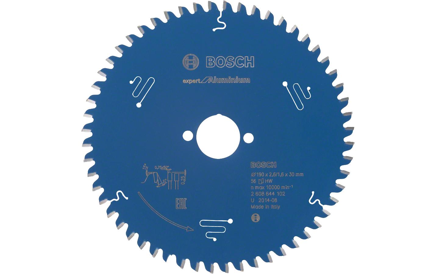Bosch Professional – Kreissägeblatt, 2 608 644 102, 190 mm × 30 mm