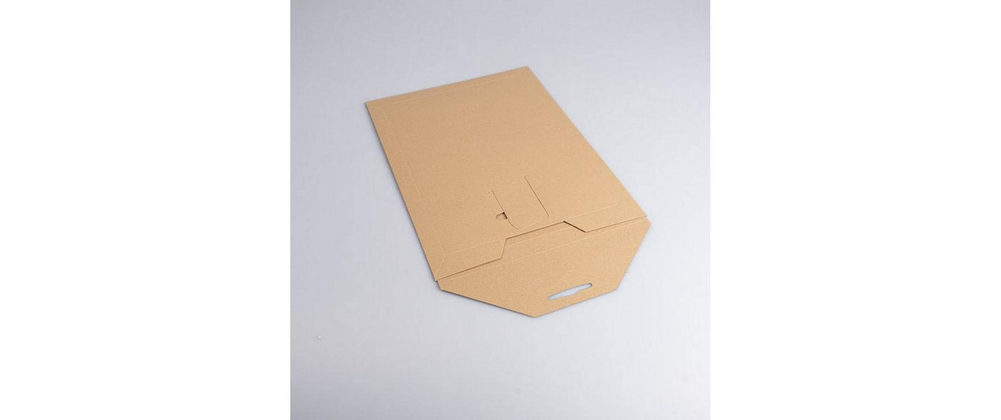Owo-Zet Karton-Versandtasche – 240 × 315 mm, ohne Fenster, Karton, braun – 50 Stk.