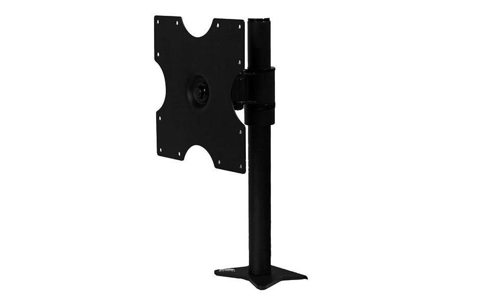 Edbak MSV1 – Tischhalterung, Tischklemme, bis 46", VESA 200 × 200 mm, 15 kg, neigbar, schwarz