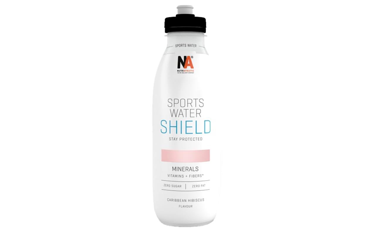 NutriAthletic – Sportgetränk, Hibiskus, zuckerfrei – 12 × 5 dl