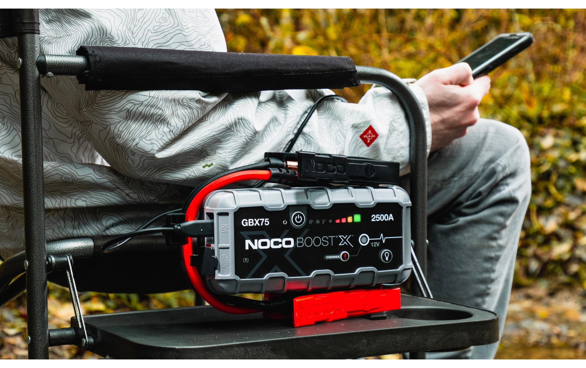NOCO Genius GBX75 Outdoor Powerbank 6,167 mAh – IP65, Grau