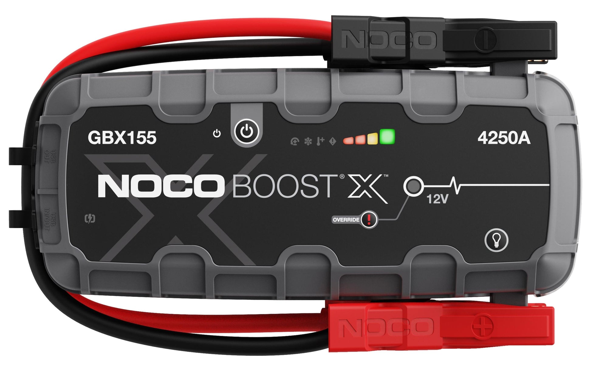 NOCO GBX155 Powerbank 8'250 mAh – 60 W PD, 2× USB-C, IP65, grau