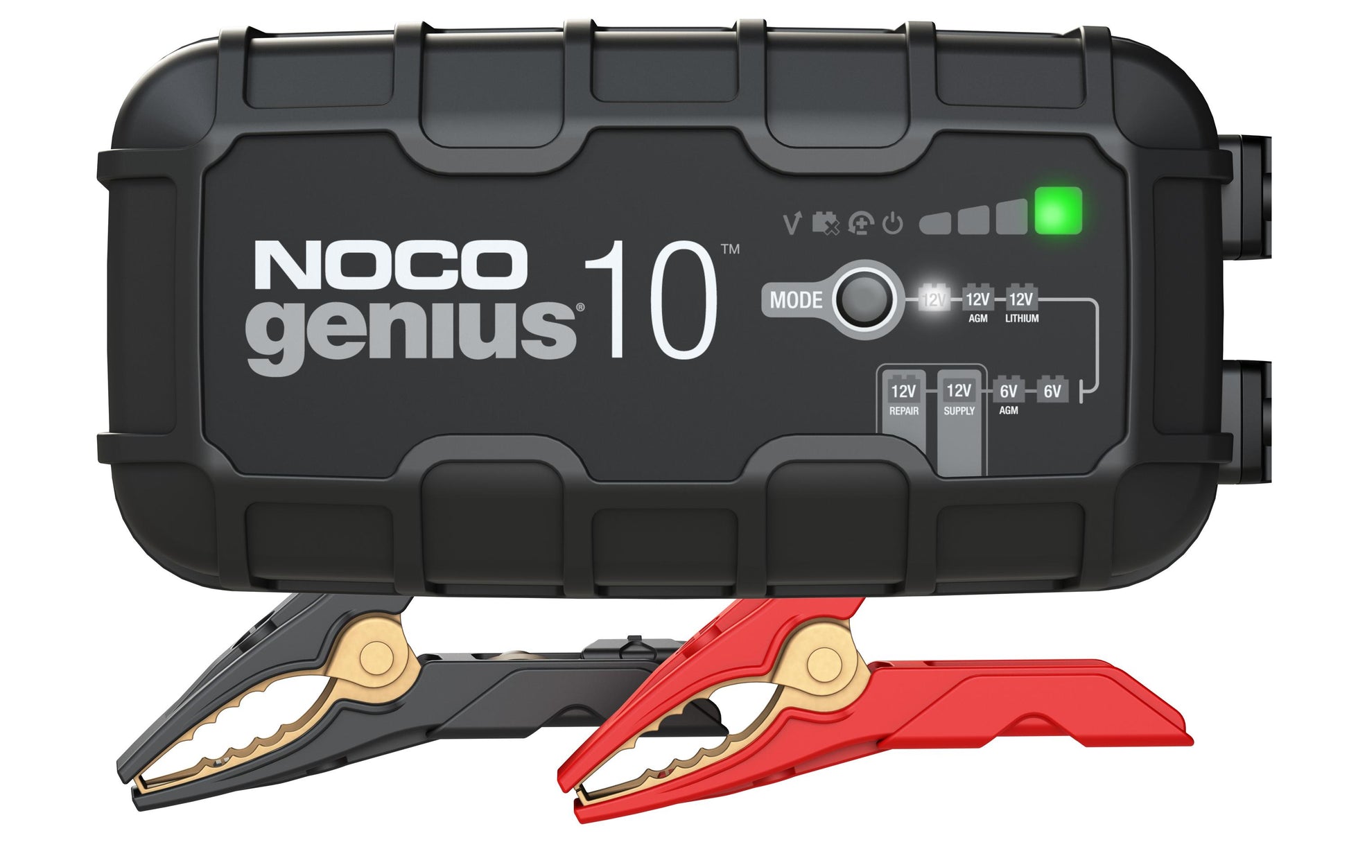 Noco GENIUS10EU Batterieladegerät 150 W – 12 V, 10 A – für Blei (Pb) Akkus, IP65