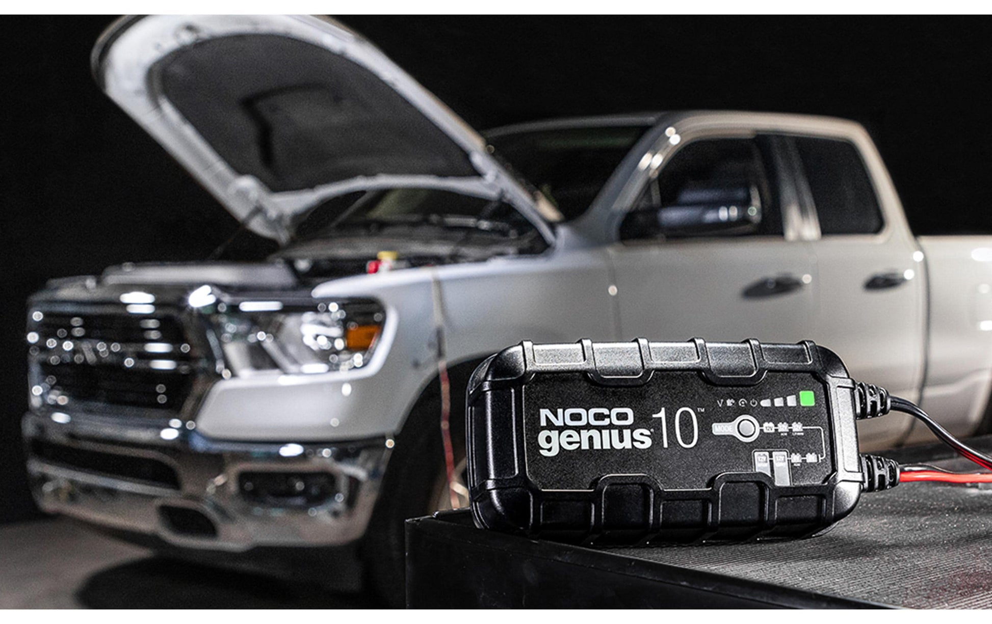 Noco GENIUS10EU Batterieladegerät 150 W – 12 V, 10 A – für Blei (Pb) Akkus, IP65
