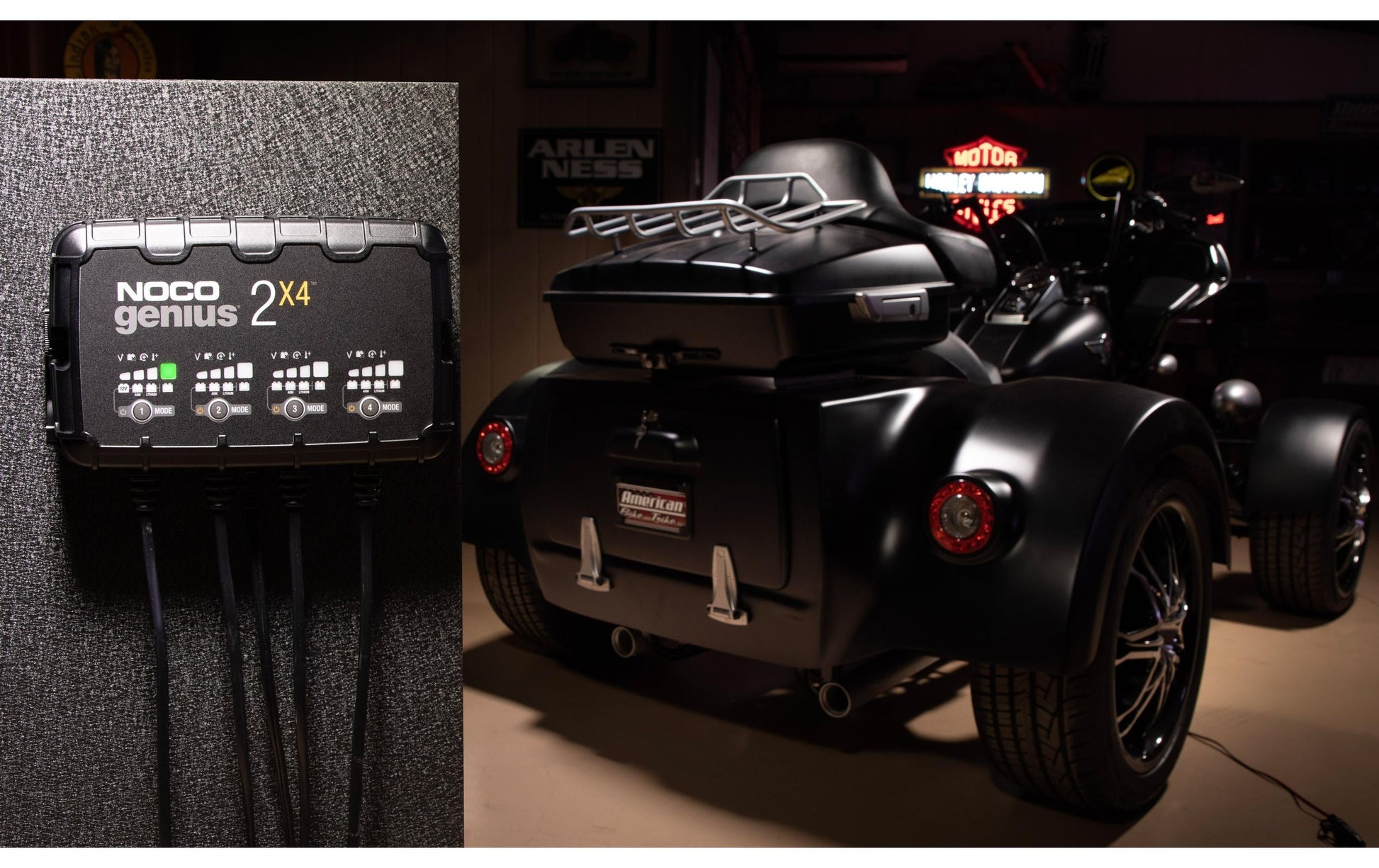 Noco Genius Ladegerät – 12 V, 8 A (max), 120 W, für Blei (Pb), Auto, Erhaltungsladung