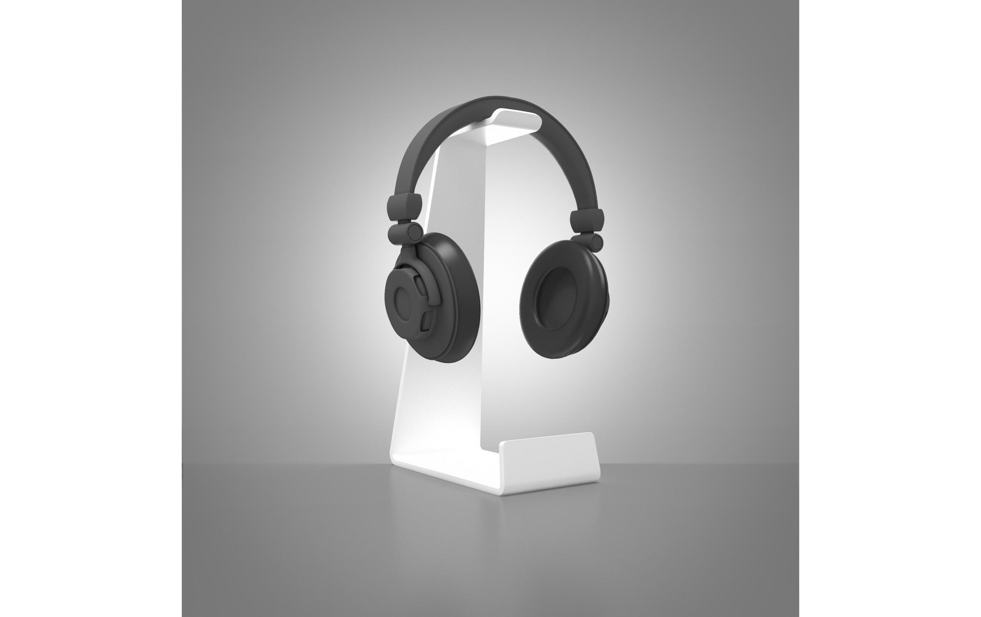 Multibrackets 1862 – Headset-Ständer – Aluminium – Weiss
