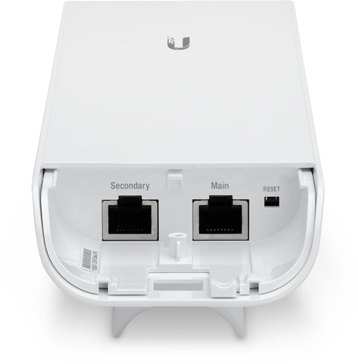 Ubiquiti NanoStation M – 2,4 GHz Funkbrücke, 10/100 Mbit/s, bis 15 km, 150 Mbit/s, PoE, 11,2 dBi, Weiss