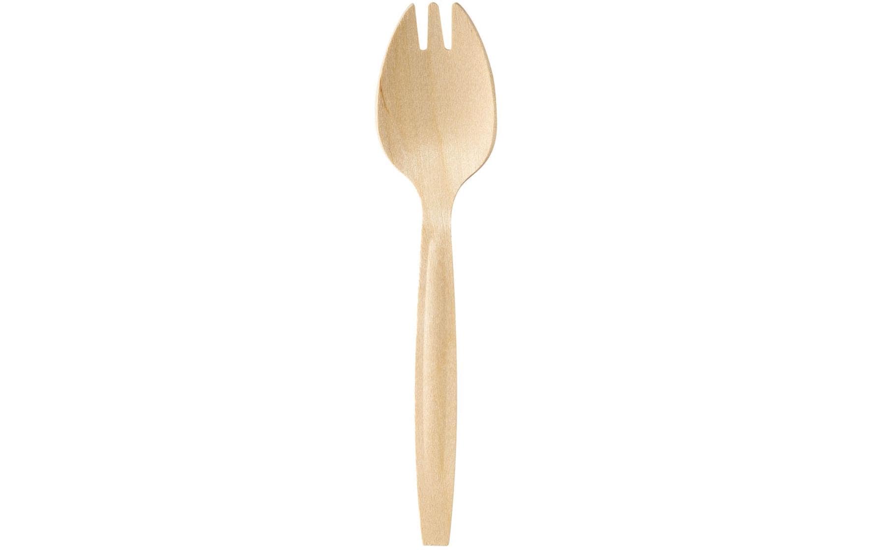 BioPak Holzlöffel, 14,7 cm – kompostierbar – 100 Stk.