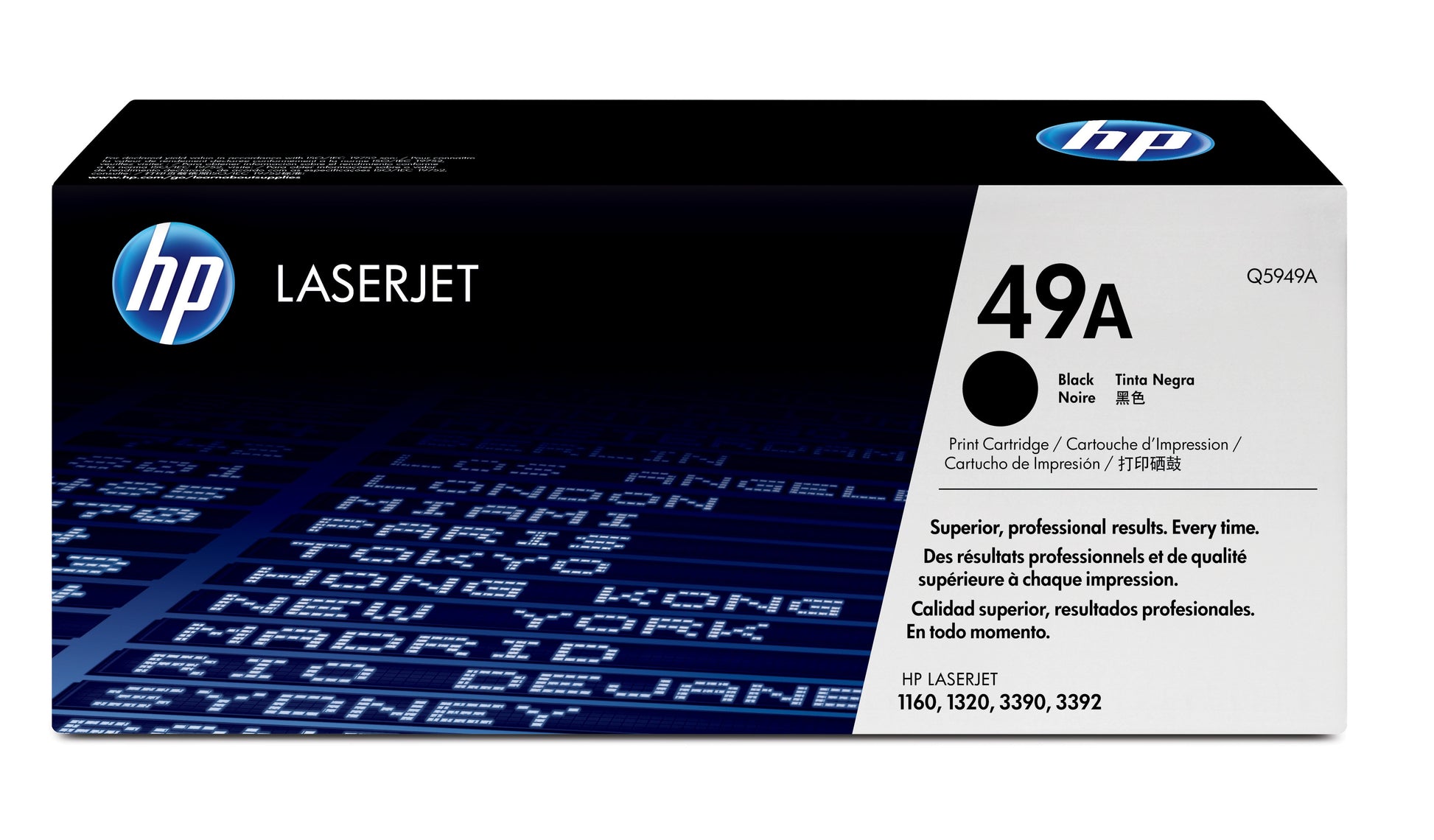 HP Toner 49A – Schwarz, 2500 Seiten – für Mono-Laserdrucker/Multifunktionsgeräte