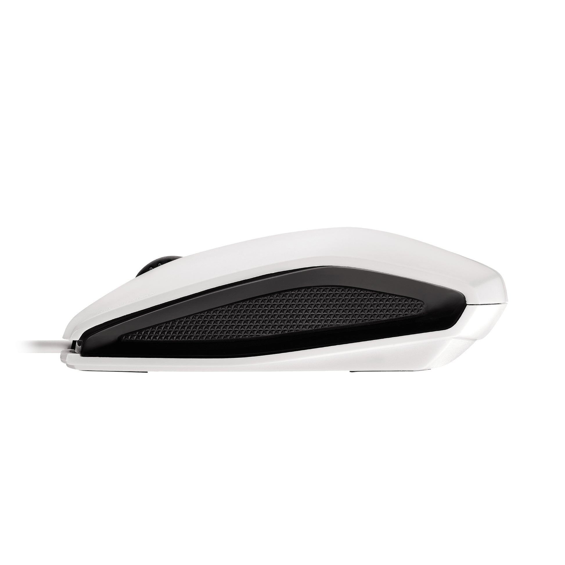 CHERRY GENTIX Grau Maus – kabelgebunden, USB-A, 1'000 dpi, 3 Tasten, beidhändig, schwarz/grau