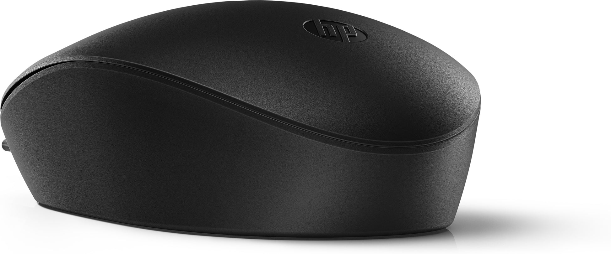 HP 125 – Maus – Kabelgebunden (USB‑A), 1200 DPI, beidhändig, schwarz