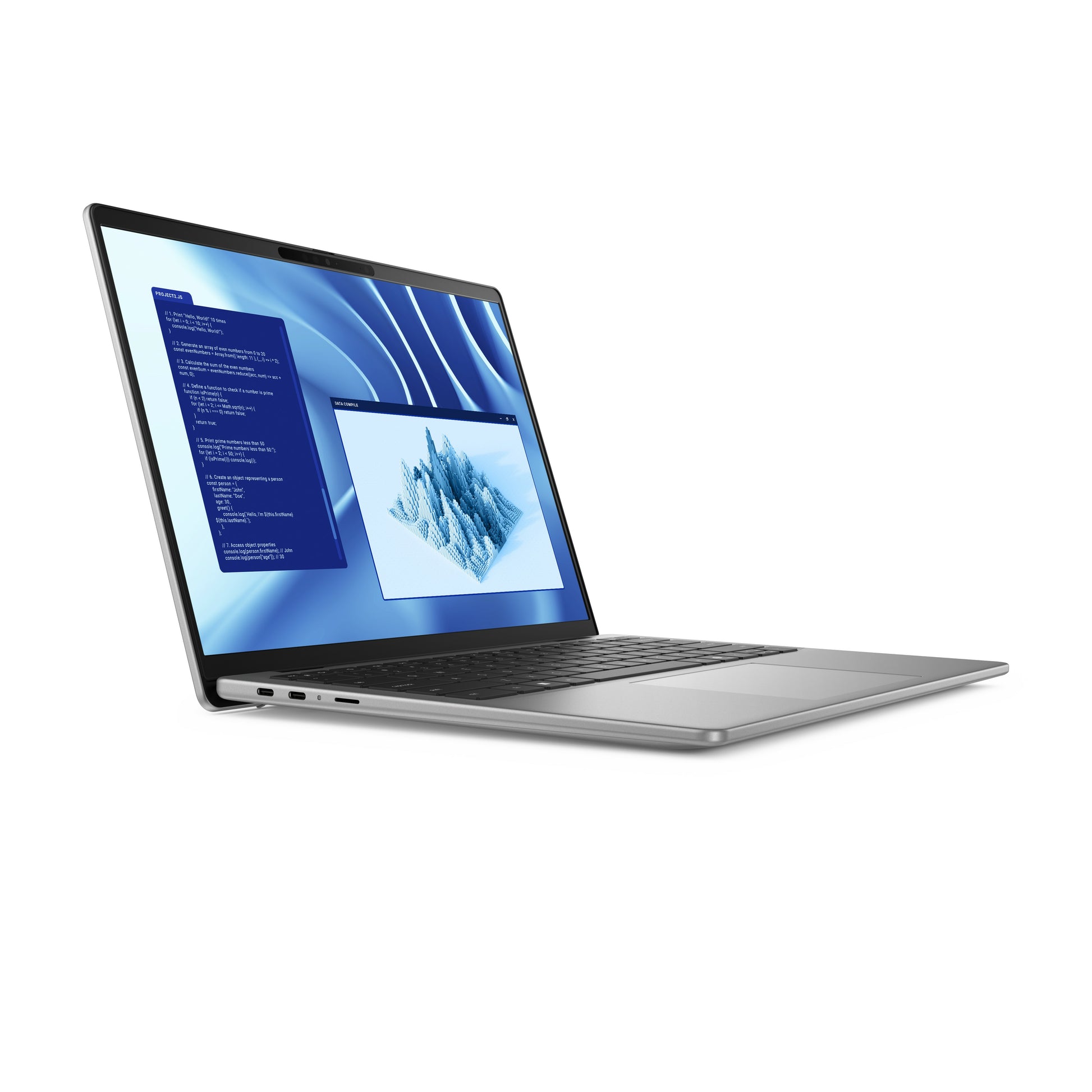 Dell Latitude 7455 – 14", 512 GB, 16 GB RAM, WLAN, Windows 11 Pro, Grau