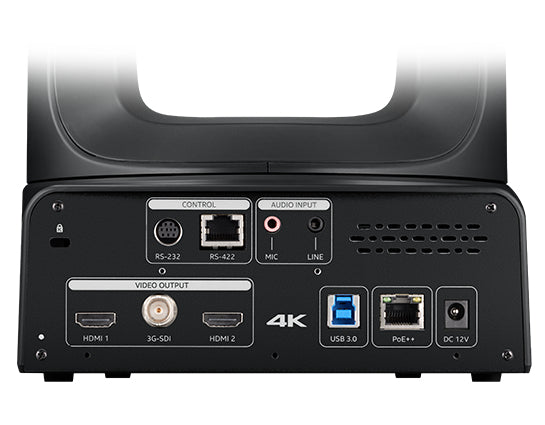AVer TR535B – PTZ-Kamera, Dual-Lens Auto Tracking, 4K60, 30× optischer Zoom, HDMI/SDI/USB/IP, schwarz